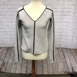 Black Noir long sleeve knit cable